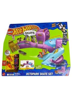 Hot Wheels Skate Octopark Skate Set Playset NEW IN BOX